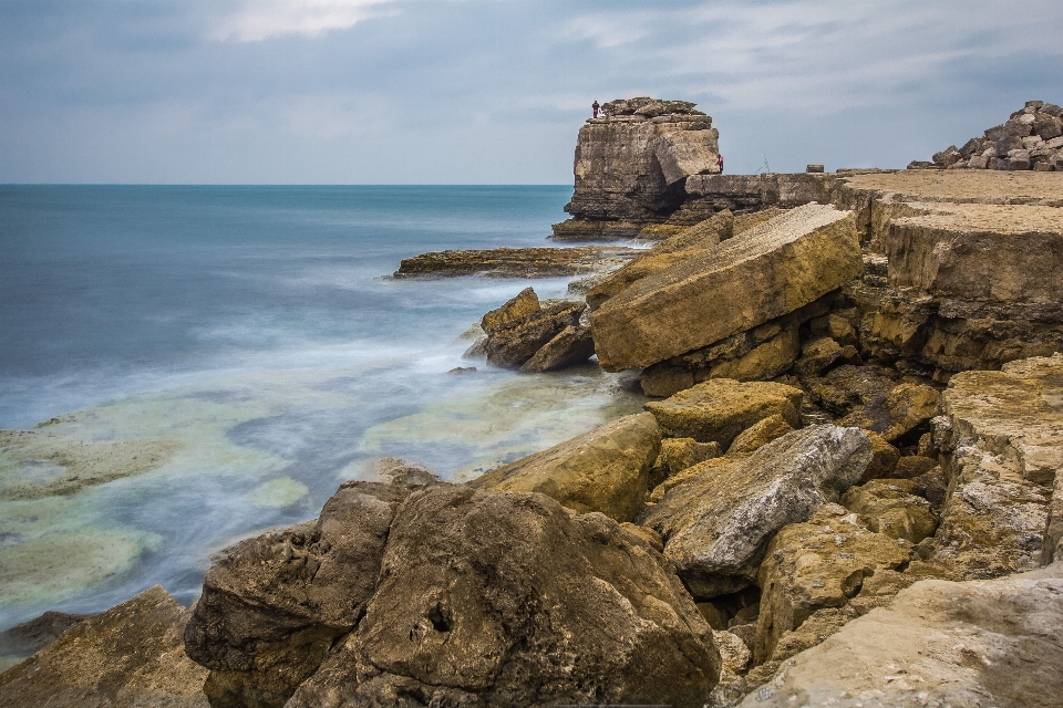 Pantai lanskap laut pesisir