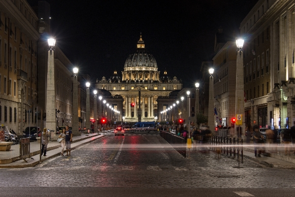 Architecture road street night Photo