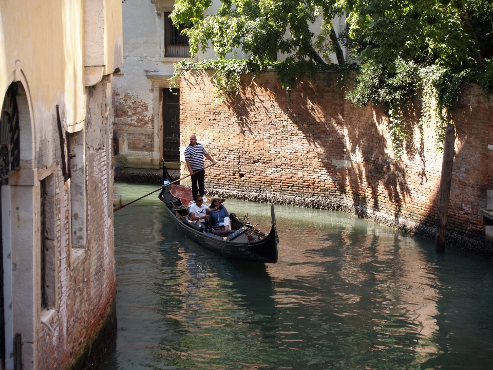 Wasser boot fluss kanal
