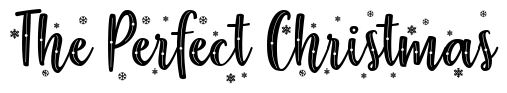 The Perfect Christmas Font