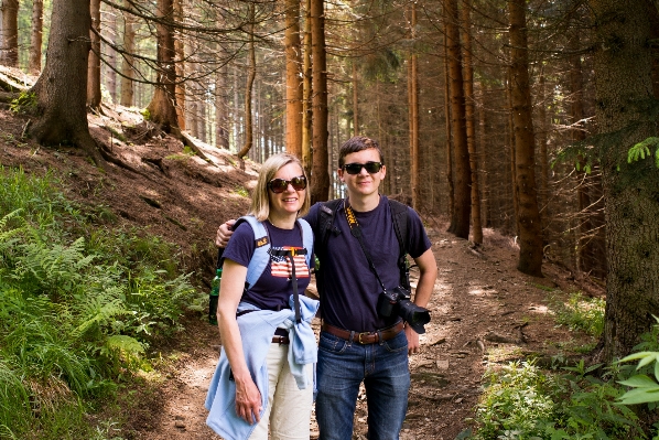 Landscape nature forest path Photo