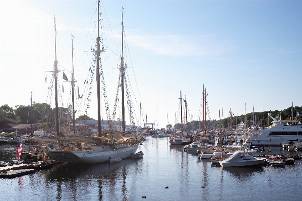 Sea coast dock boat Photo