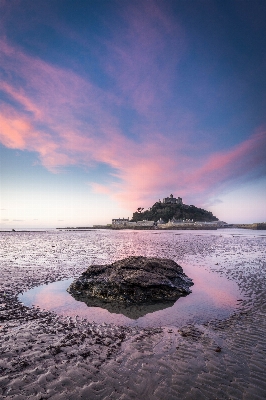 Beach landscape sea coast Photo