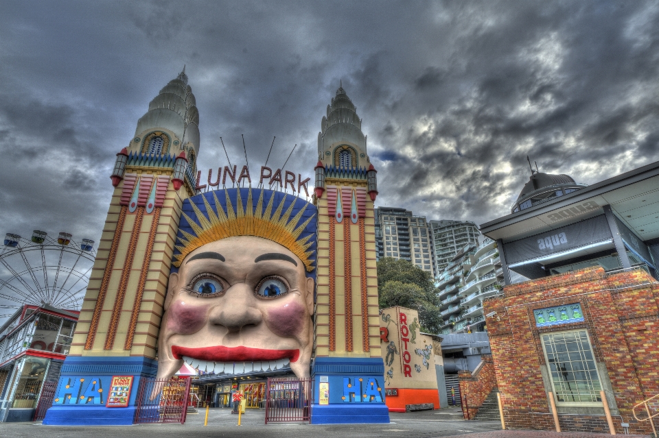 Vacation travel amusement park sydney