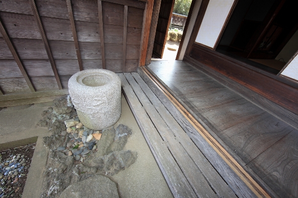 Wood farm house floor Photo