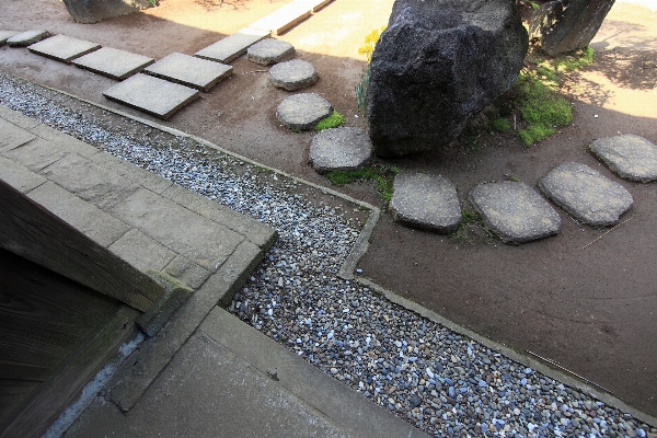 道 農場 家 歩道
 写真