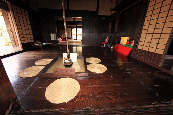 Table wood farm house Photo