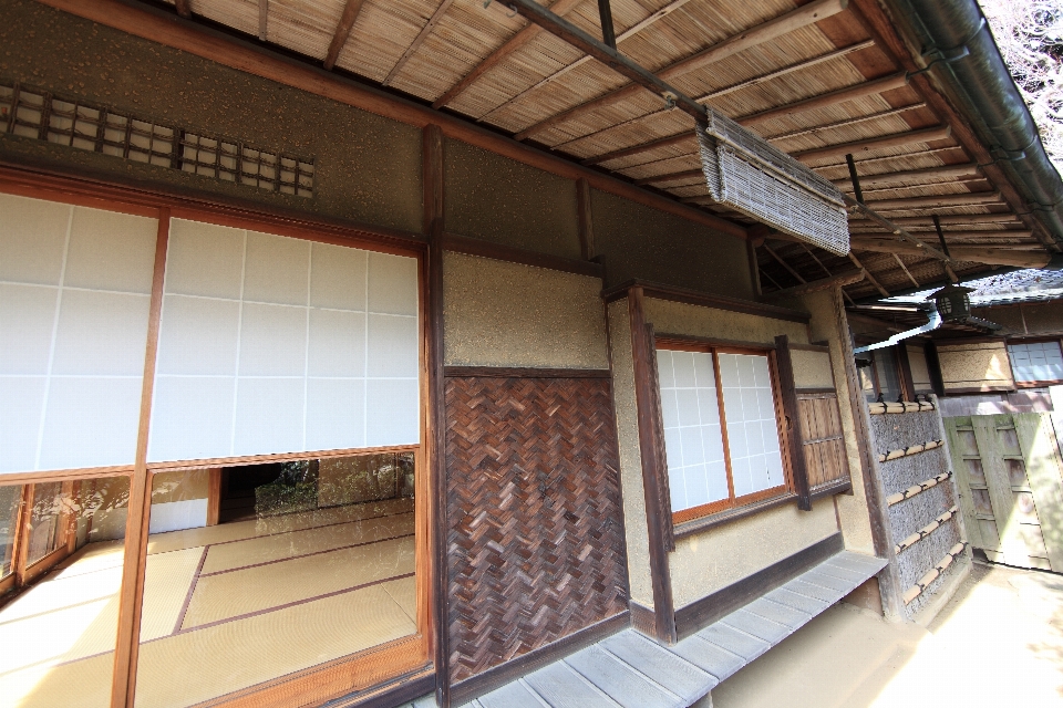 Wood house window home