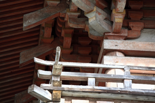 Wood floor roof wall Photo