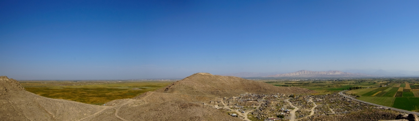 Landscape field prairie panorama Photo