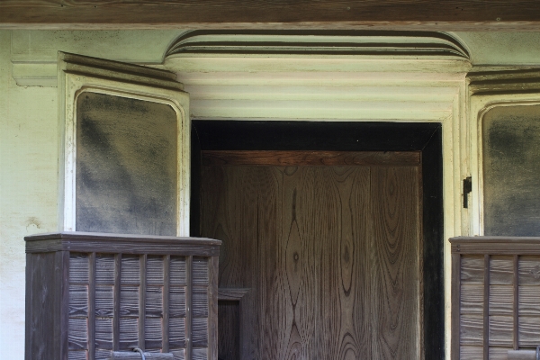 Architecture wood house window Photo