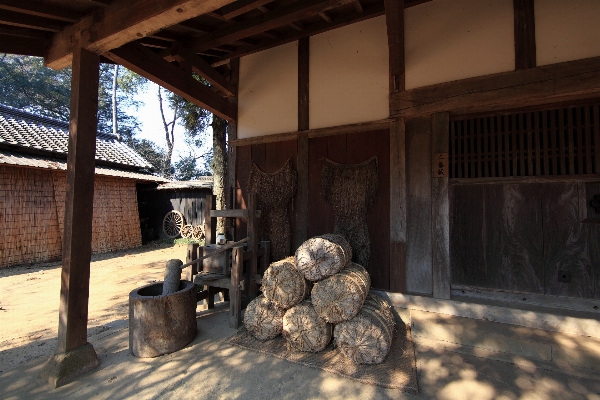 建築 木 農場 家 写真