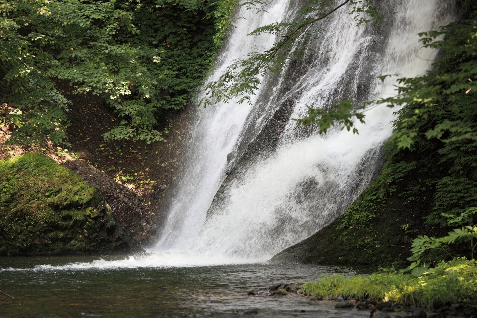 Acqua cascata fiume stream