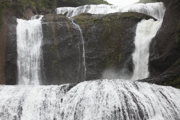 Foto Air terjun stream tinggi