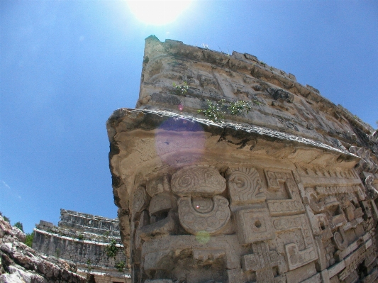 Rock monument travel cliff Photo