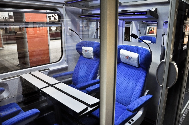 Railway car wagon interior Photo