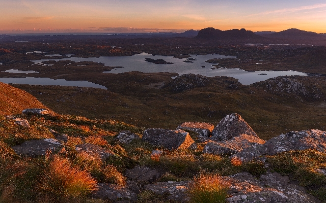 Landscape coast rock wilderness Photo