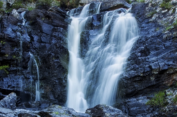 Water nature rock waterfall Photo