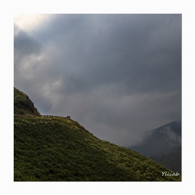 Landscape coast horizon mountain Photo