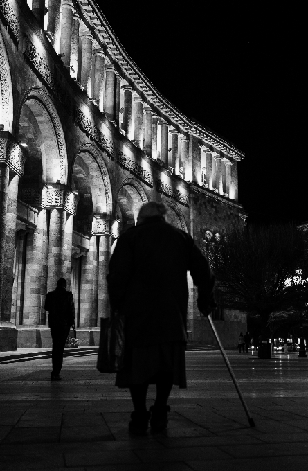 Leggero bianco e nero
 strada