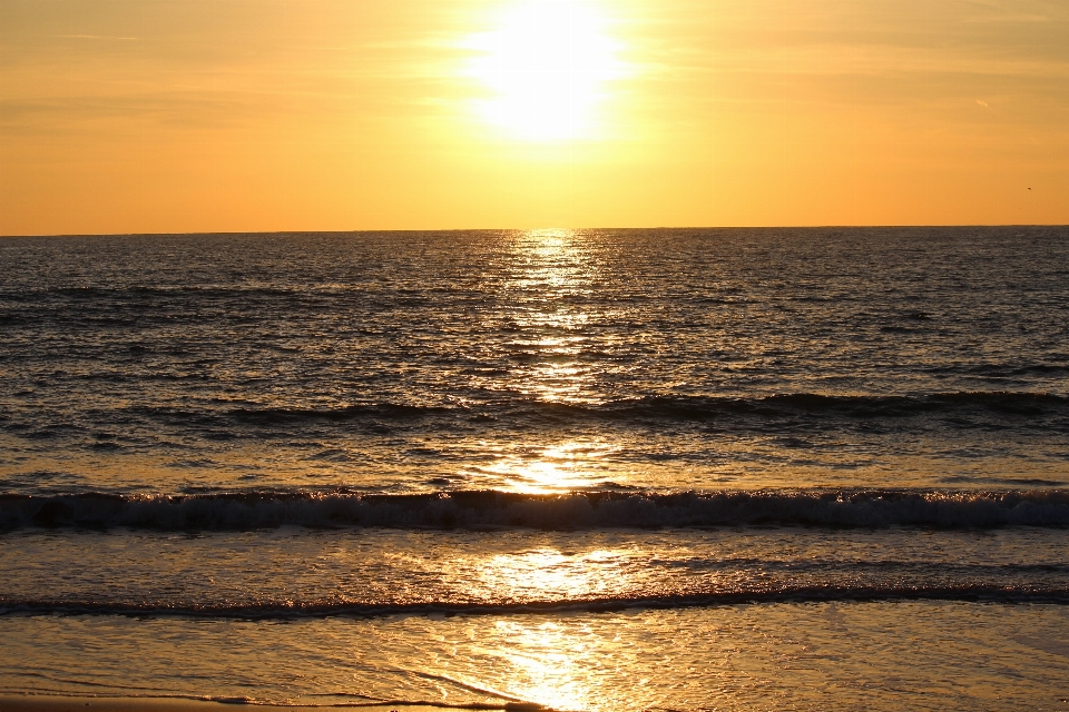 Beach landscape sea coast