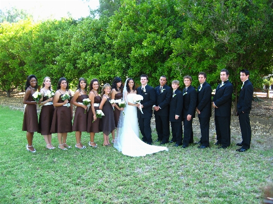 Wedding bride groom cake Photo