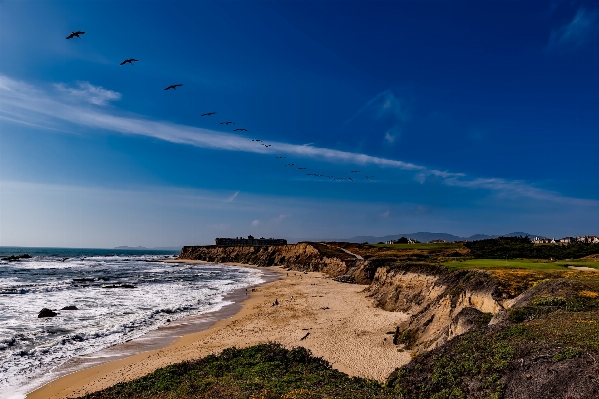 ビーチ 風景 海 海岸 写真