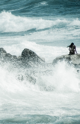 Beach sea coast nature Photo