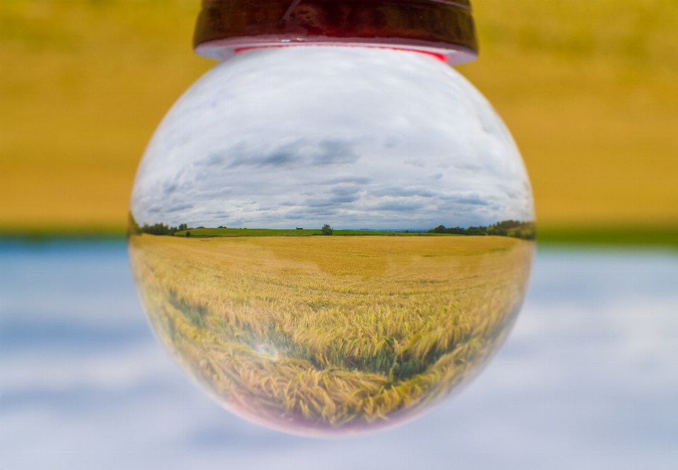 Paesaggio acqua nube cielo