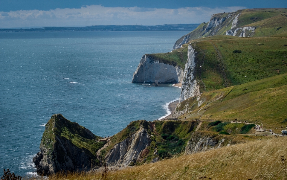 Beach landscape sea coast