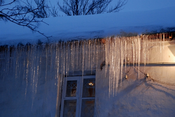 Water snow winter light Photo