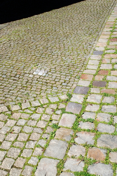 Grama campo chão calçada portuguesa
