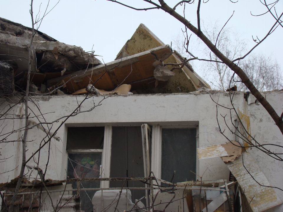 House roof home village