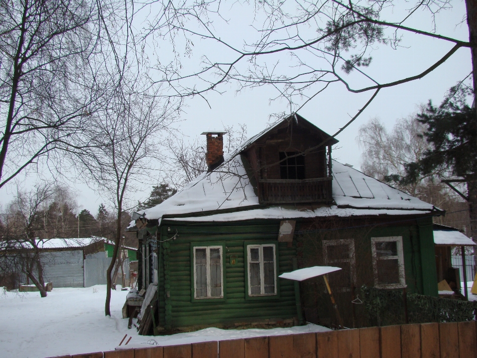 Schnee winter haus heim