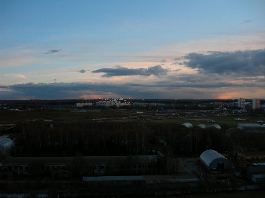 地平線 クラウド 空 日の出 写真