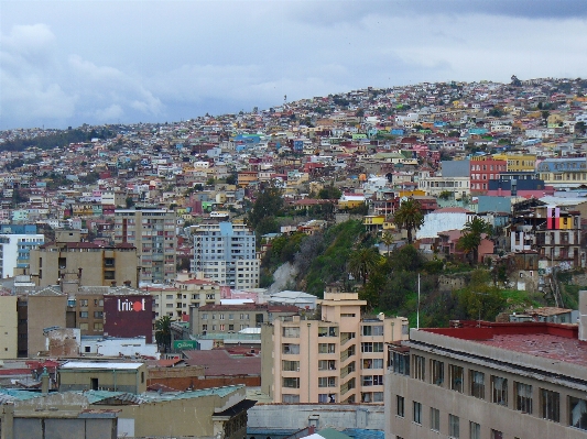 Sea coast skyline hill Photo