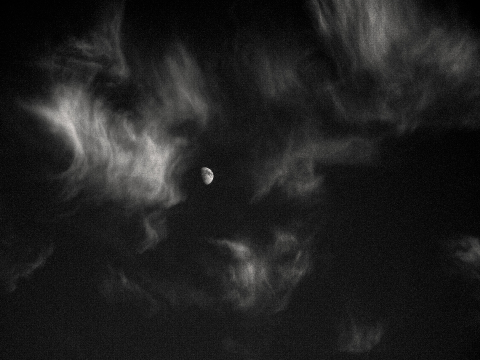 Nube en blanco y negro
 cielo atmósfera