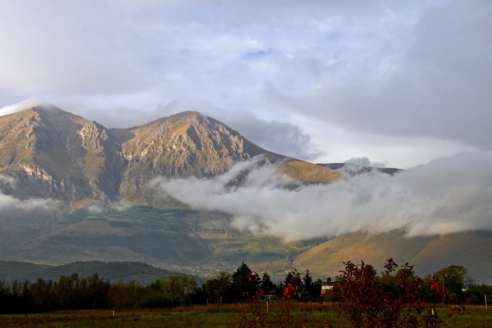 Landscape nature mountain cloud