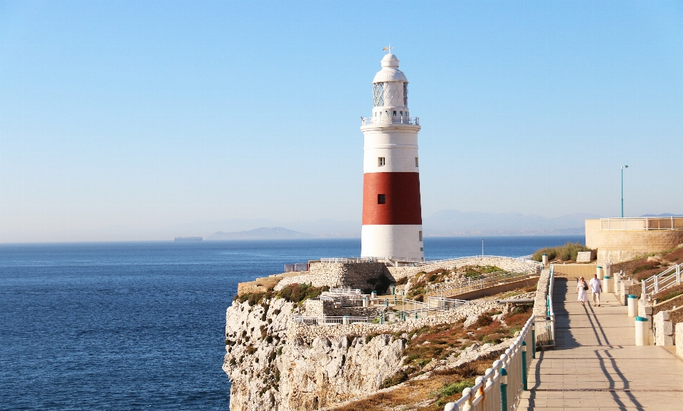 Deniz sahil feneri seyahat