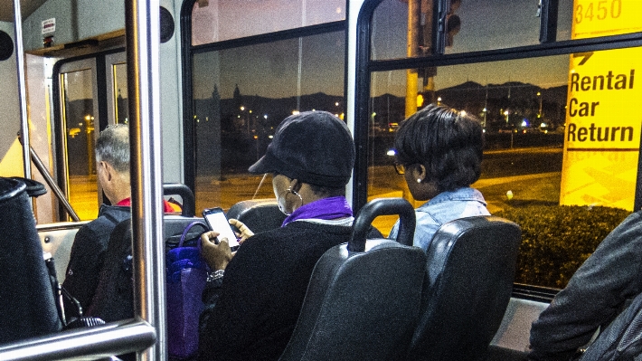 Sunrise travel transport vehicle Photo