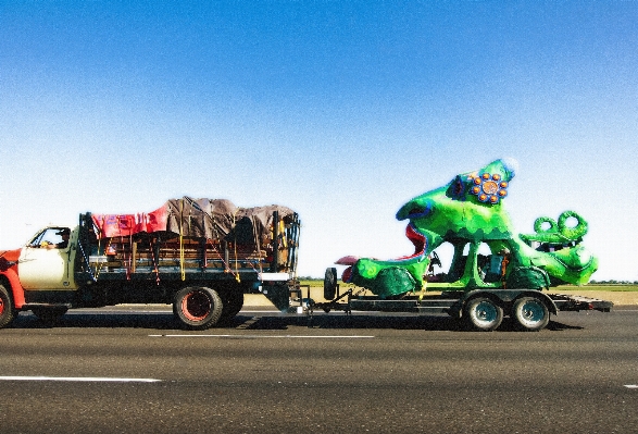 Photo Asphalte
 transport camion véhicule