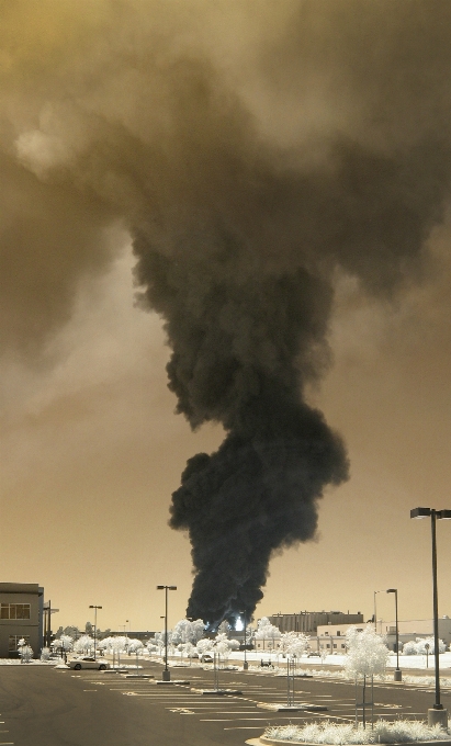 Cloud fire california explosion