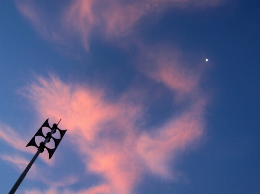 Light cloud sky sunrise Photo