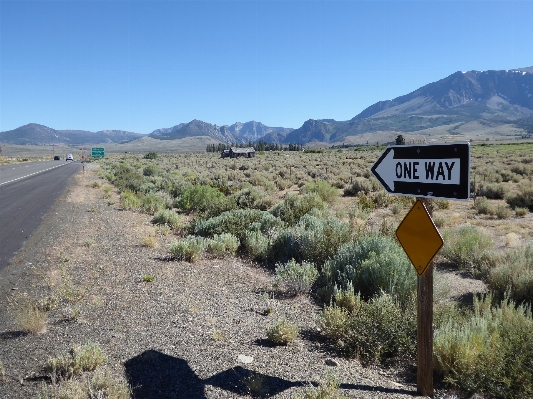 Landscape mountain road trail Photo