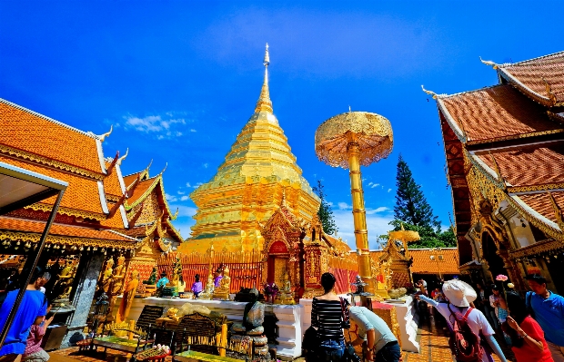 Architecture sky building buddhism Photo