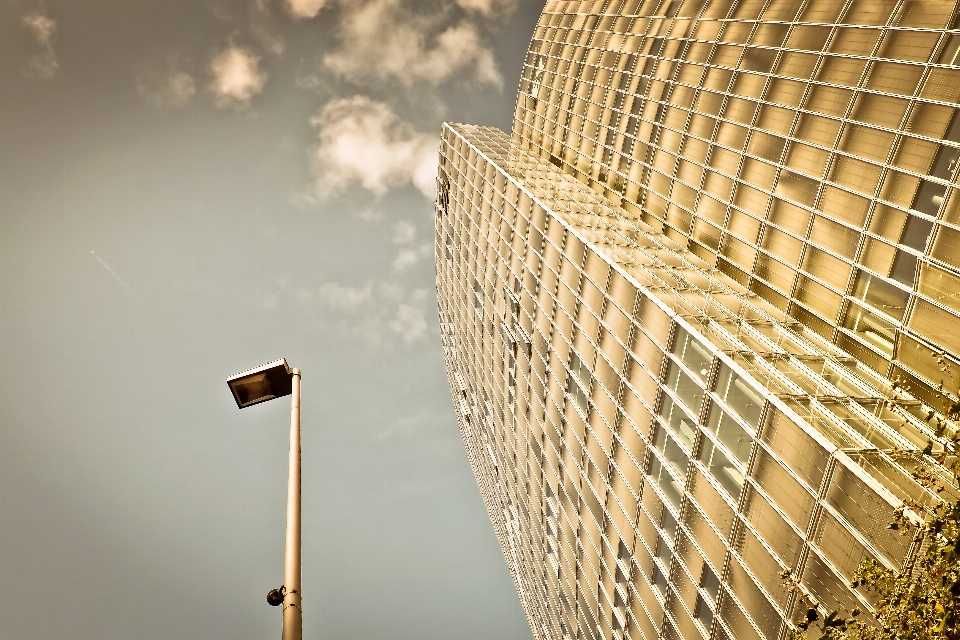 Light abstract architecture sky