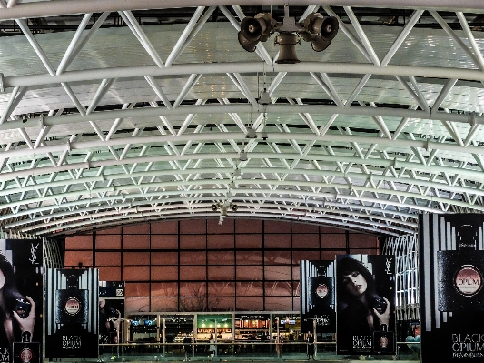 Abstract structure roof airport Photo