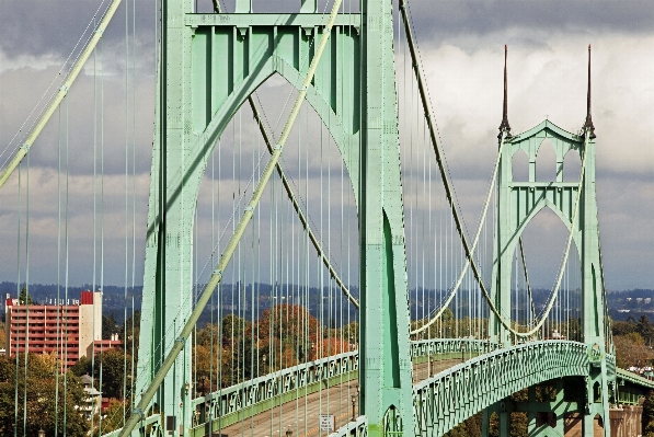 Light architecture sun bridge Photo