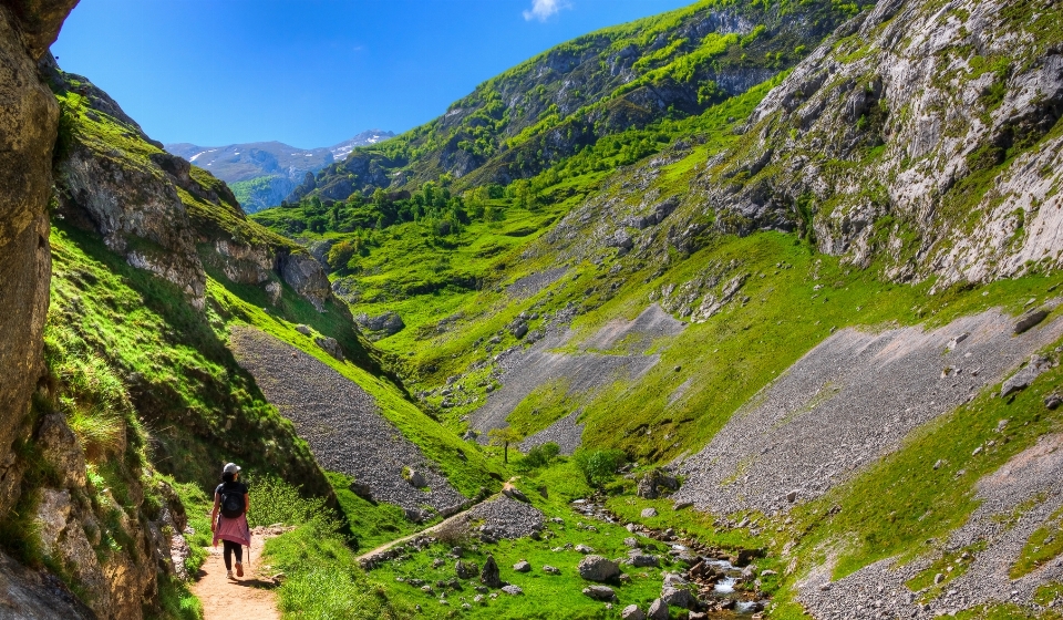 Landschaft gehen berg wandern
