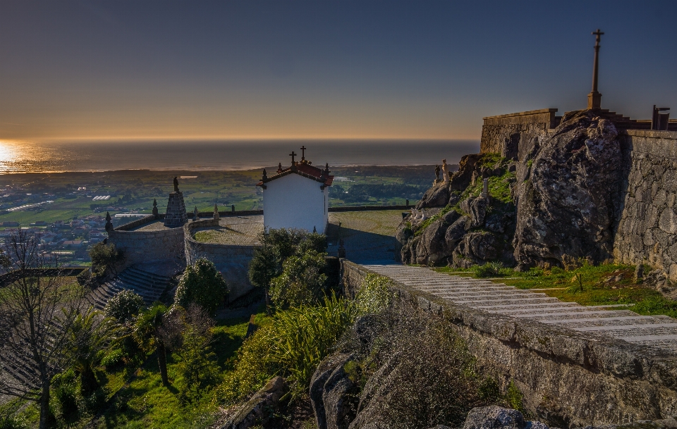 Landscape sea coast ocean